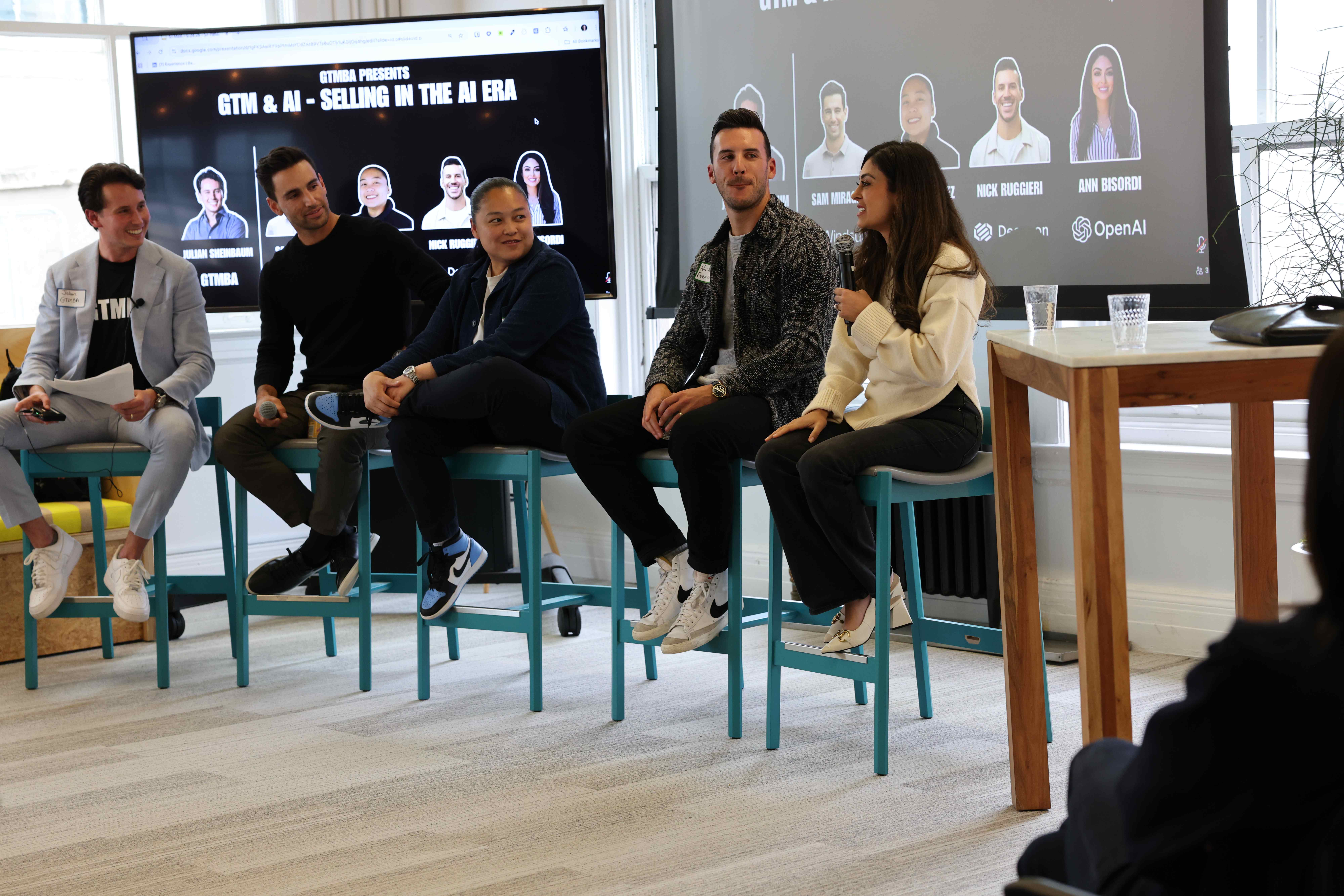 GTMBA panel discussion on GTM & AI - Selling in the AI Era